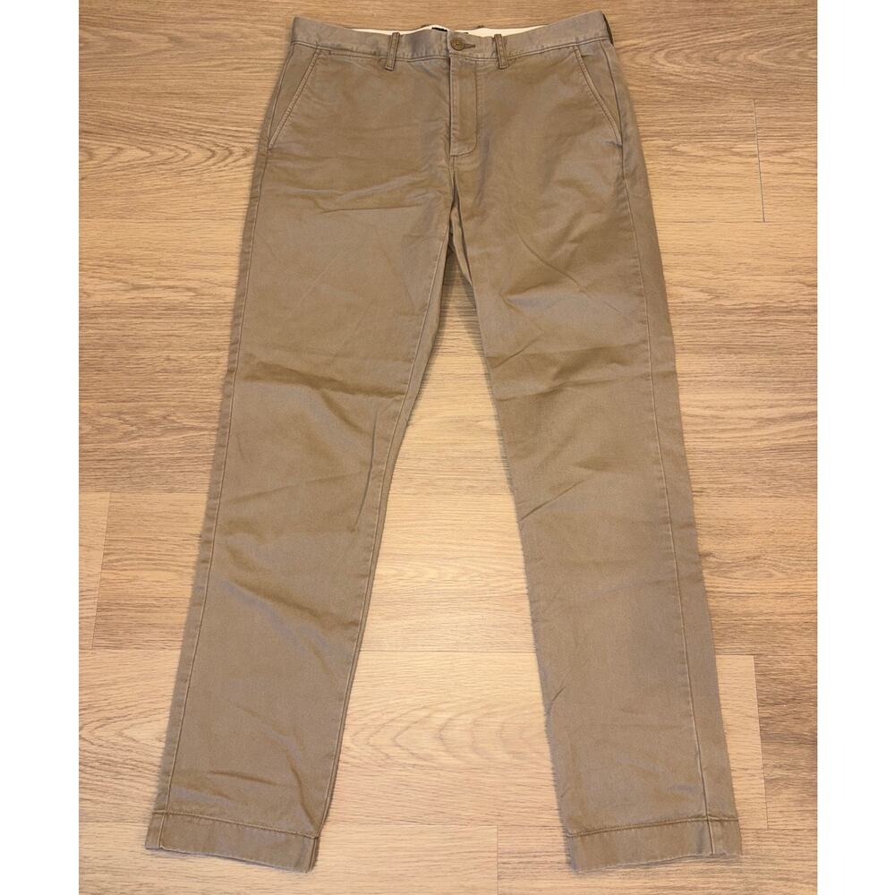 J. Crew Always 770 straight khaki pants mens W 32 L 32